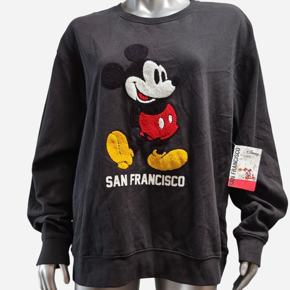 Disney Women's Black Sweatshirt